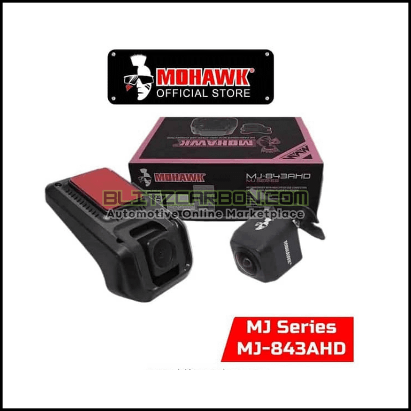 Mohawk MJ Series Android AHD DVR Front n Rear MJ-843AHD Dashcam Recorder Mohawk DVR Recorder